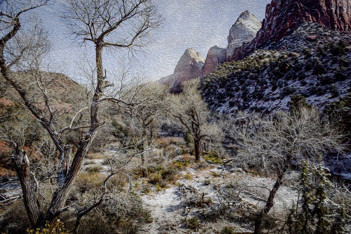 Óleo na Paisagem - 01133